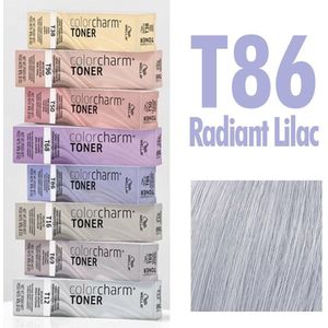 Wella Color Charm Permanent Creme Toner - T86 - Radiant Lilac - Wella Toner - Haar toner - Paars haar - Lilac haar