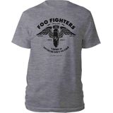 Foo Fighters - Stencil Heren T-shirt - XL - Grijs