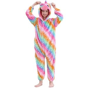 Uniseks Dieren Capuchon Romper Pyjama voor Kinderen 3-12 Jaar