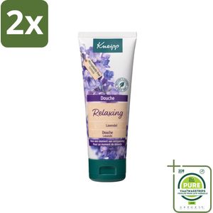 Kneipp Mini Douche Relaxing 75 ml - Voordeelverpakking - 2 stuks - Ontspanning - Lavendel