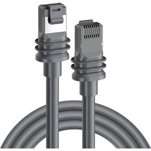 Kabel geschikt voor Starlink Gen3 Ethernet Adapter – CAT6 1200Mbps Netwerkverbinding voor Starlink Router - internet kabel - 1 meter - grijs