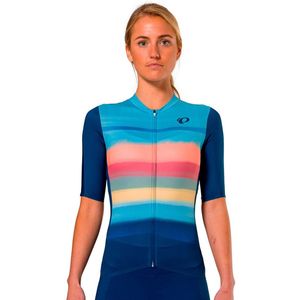 Pearl Izumi Pro Korte Mouw Wielertrui Blauw S Vrouw