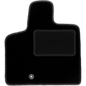 Bestuurdersmat zwart voor: Dodge Caravan IV 7-zits (2008-2016)