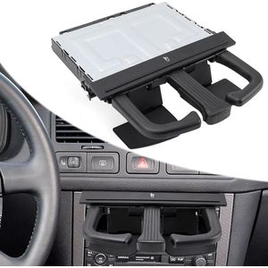 Auto Bekerhouder - Inklapbaar - Compatibel met VW - Zwart