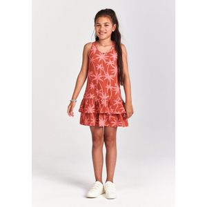 Shiwi SAMOA dress VACATION PALM - spice route brown - 164
