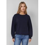 s.Oliver - Sweatshirt - Navy - Effen - Lange Mouw