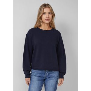 s.Oliver - Sweatshirt - Navy - Effen - Lange Mouw