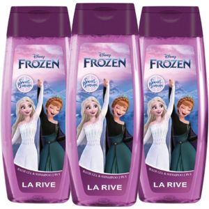 La Rive - Disney Frozen - Kindershampoo en Douchegel - 3 x 250 ml - Sweet Banana geur