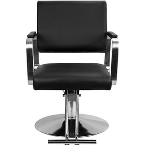 Kappersstoel – Barberstoel – Salonstoel – Behandelstoel – Stylingstoel – Verstelbaar – Hydraulische Lift – Ergonomisch Open Rugontwerp – Duurzaam Kunststof – Zitting 53x47 cm