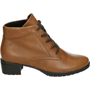 Hartjes - 172.0132/99 - Veterlaarzen - Cognac - Glad Leer - Wijdte G