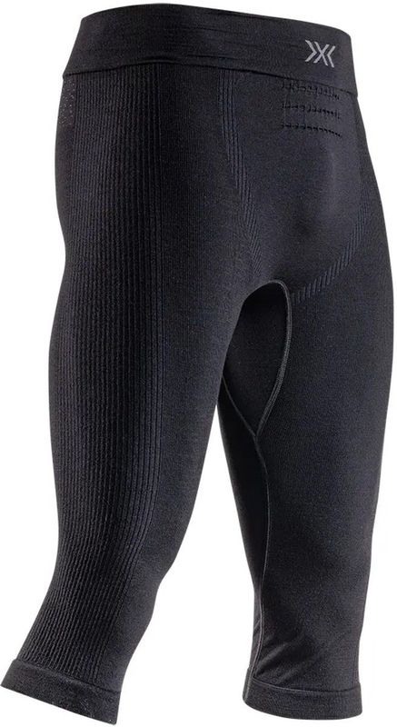 X-Bionic - Mightywool - Merino-ondergoed - Zwart - 3/4-Pants