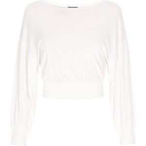 DreiMaster - Maritim - Blouse - Offwhite - Lange Mouw