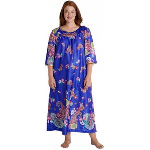 Bedrukte hostess jurk