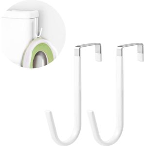 Z-Vormige Haken Multifunctioneel Toilet Tank Haken - Zindelijkheidstrainingstoel - Wit .