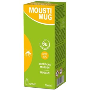 Moustimug 20% DEET Spray - 75 ml