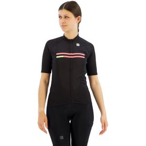 Sportful Joy Korte Mouw Wielertrui Zwart M Vrouw