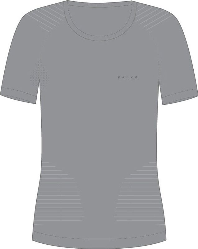 FALKE Wool-Tech Protective Shirt sneldrogend functioneel functioneel shirt met korte mouwen dames grijs - maat XS