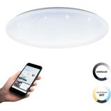 EGLO connect.z Totari-Z Smart Plafondlamp - Ø 53 cm - Wit - Instelbaar wit licht - Dimbaar - Zigbee