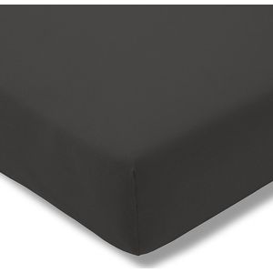 Estella Jersey Hoeslaken met Elastiek 150x200 cm - Antraciet