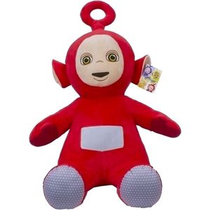 Teletubbies Pluche Knuffel Po XXL (Rood) 100 cm | Teletubbie Grote Plush Toy Groot XL tiddlytubbies | Knuffelpop voor kinderen jongens meisjes en baby | Teletubbie Po, Laa-Laa, Dipsy, Tinky Winky