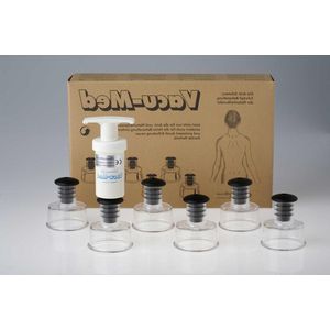 Cupping Set Anti-Pijnbehandeling - Verminder pijnklachten met Vacu-Med