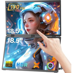 UPERFECT - Delta Max - Draagbare Monitor - 18,5 inch - Touchscreen - 100 Hz - 100% sRGB