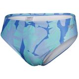 Speedo - Allover Digital - Zwemslip - Blauw - 8 cm