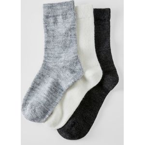 Damart - Thermolactyl - Thermosokken - Grijs - Set van 3 paar