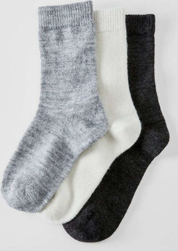 Damart - Thermolactyl - Thermosokken - Grijs - Set van 3 paar