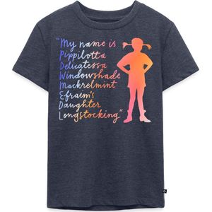Pippi Langkous My Name Is … Bunt Premium T Shirt Kinderen