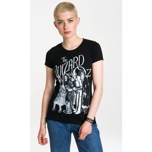Logoshirt Vrouwen T-shirt Dorothy and Friends - Wizard Of Oz - Shirt met ronde hals van Logoshirt - zwart