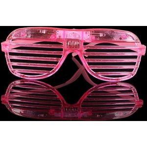 Festival bril - Feest bril - Spacebril - Roze