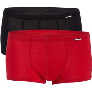 olaf benz Heren hipster short / pant 2 pack RED1201