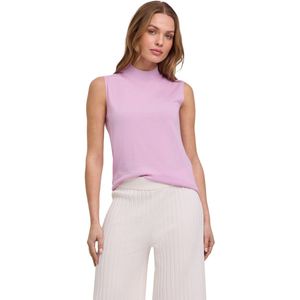 FALKE Basic New Merino Mock Top zacht comfortabel wol tank top dames roze - maat S