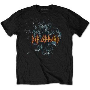 Def Leppard - Shatter Heren T-shirt - S - Zwart