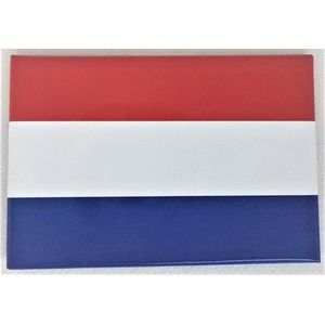Koelkast magneet Holland, Nederlandse vlag rood wit blauw