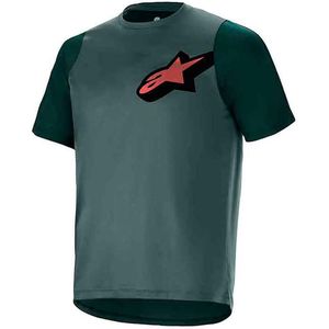 Alpinestars Bicycle A-dura Lipan Korte Mouw Enduro Trui Groen M Man