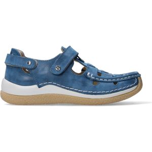 Wolky Dames Comfortschoenen 04528 Esperanza Blauw