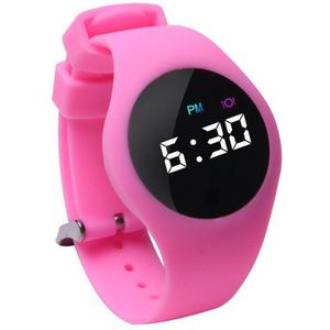 Kinderhorloge - Countdown Timer - Touch Screen - Roze