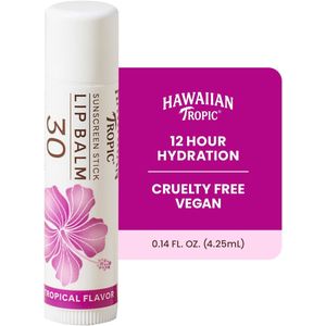 Hawaiian Tropic - Tropical Lip Balm met SPF 30 Bescherming tegen de Zon - 4 g