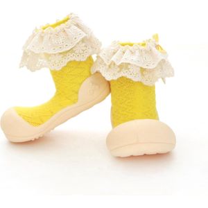 Lady geel babyschoenen, maat  22,5