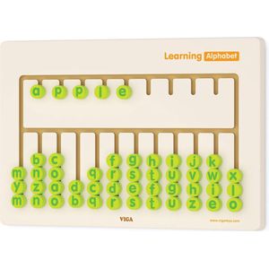 Viga Toys - Wand-Muurspel - Leer het Alfabet
