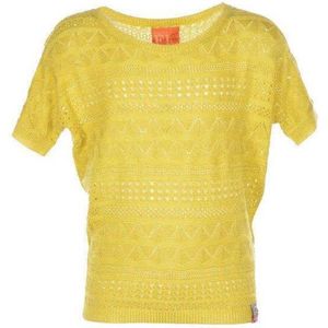 Flo Meisjes T-shirt - yellow - Maat 116
