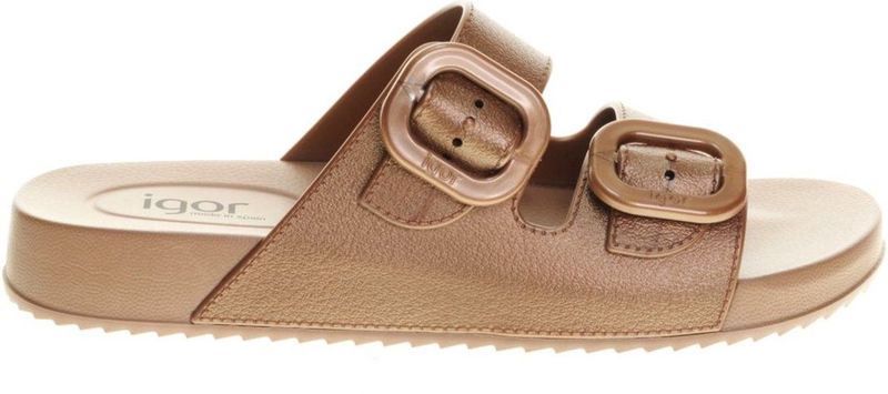 Igor - Brons Metallic - Slippers - Dames
