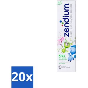 Zendium - Kids 0-5 Jaar - Tandpasta - 75 ml - Bulkverpakking - 20 stuks