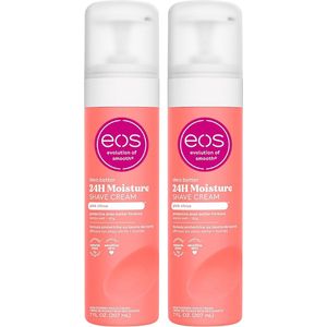 eos Shea Better Shave Cream - Pink Citrus - Scheercrème - 414ml - 2 stuks