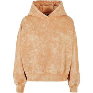 Urban Classics - Oversized Towel Washed Hoodie/trui - S - Oranje