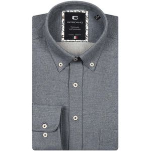 Giordano - Overhemd - Donkerblauw - XXL - Button Down