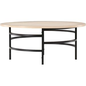Copenhagen salontafel Ø100cm whitewash.