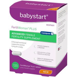 FertilWoman PLUS® - vruchtbaarheid supplement vrouw - 120 tabletten